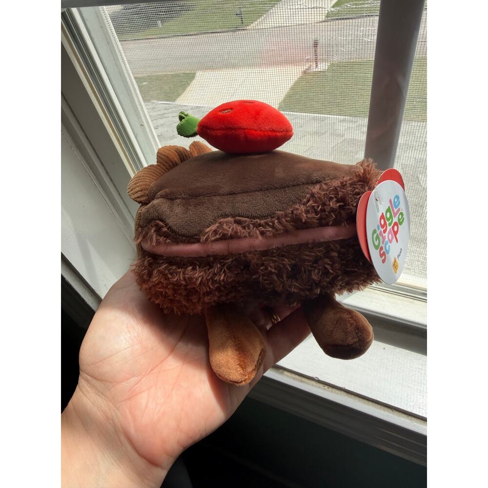 Adorable Target Gigglescape Chocolate Cake Plush – New With Tags!
